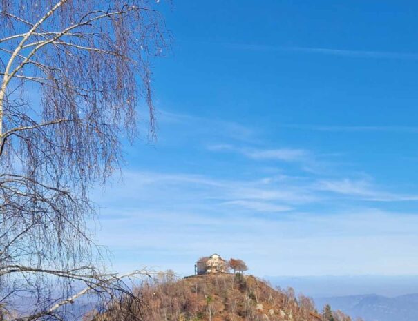 9. SANTUARIO DA SAN BERNARDO DAL SENTIERO DEL MONTE RUBELLO